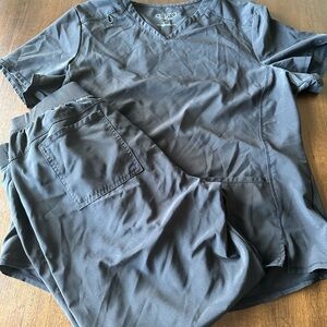 Cherokee Women’s black scrubs set